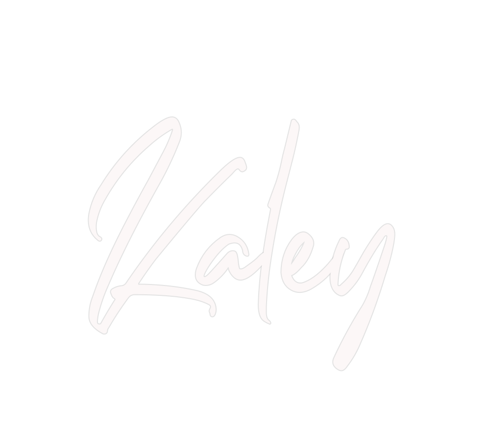 Custom Neon: Kaley