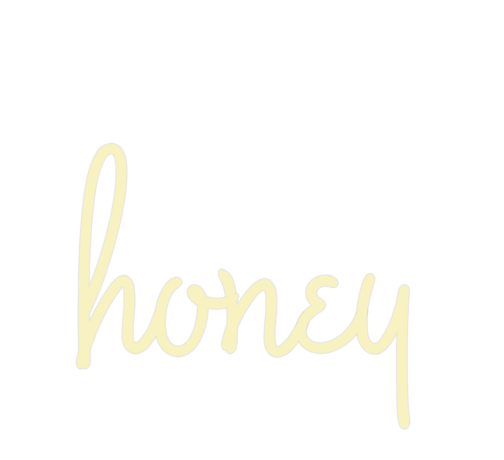 Custom Neon: honey