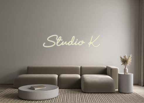 Custom Neon: Studio K