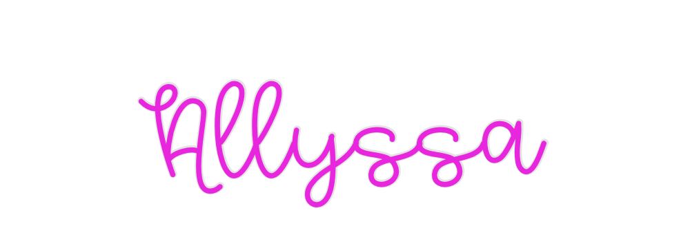 Custom Neon: Allyssa