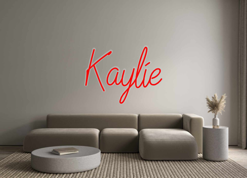 Custom Neon: Kaylie