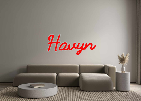 Custom Neon: Havyn