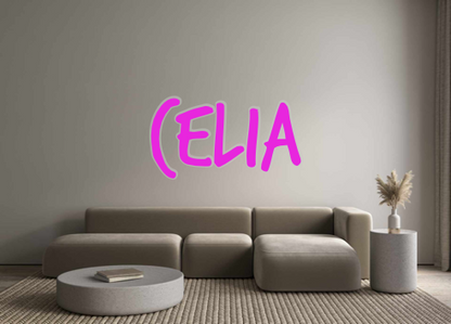 Custom Neon: Celia