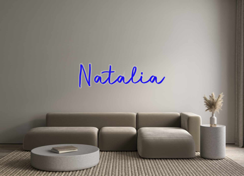 Custom Neon: Natalia