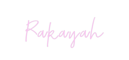 Custom Neon: Rakayah