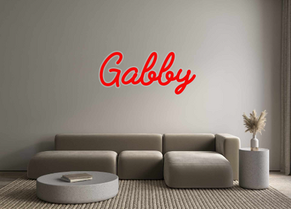 Custom Neon: Gabby