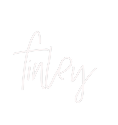 Custom Neon: finley