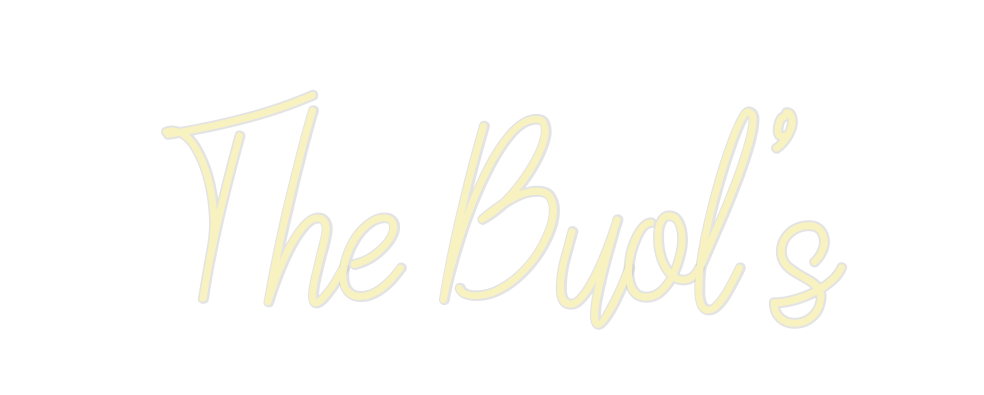 Custom Neon: The Buol’s