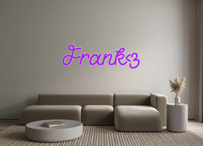 Custom Neon: Frank<3