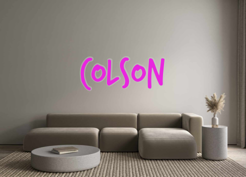 Custom Neon: Colson