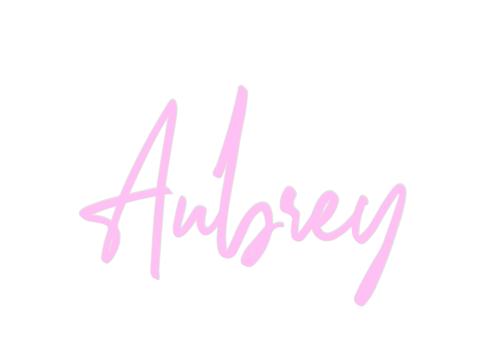 Custom Neon: Aubrey