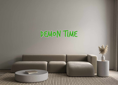 Custom Neon: DEMON TIME