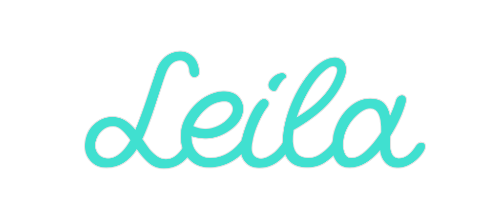 Custom Neon: Leila