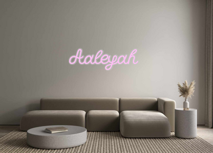 Custom Neon: Aaleyah