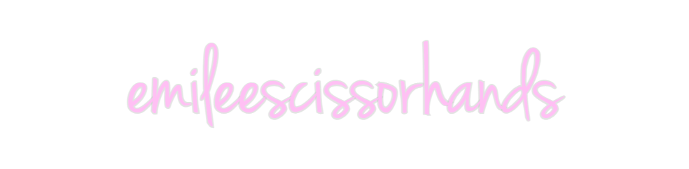 Custom Neon: emileescissor...