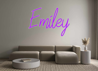 Custom Neon: Emiley