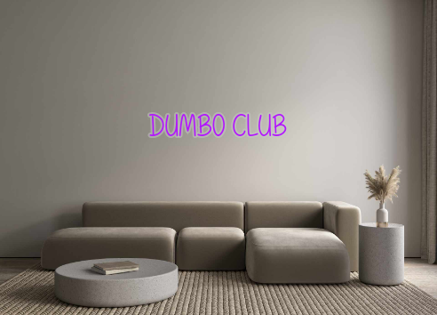 Custom Neon: DUMBO CLUB