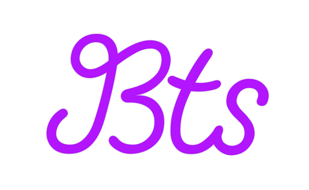 Custom Neon: Bts