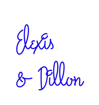 Custom Neon: Elexis 
& Dil...