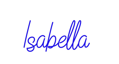 Custom Neon: Isabella