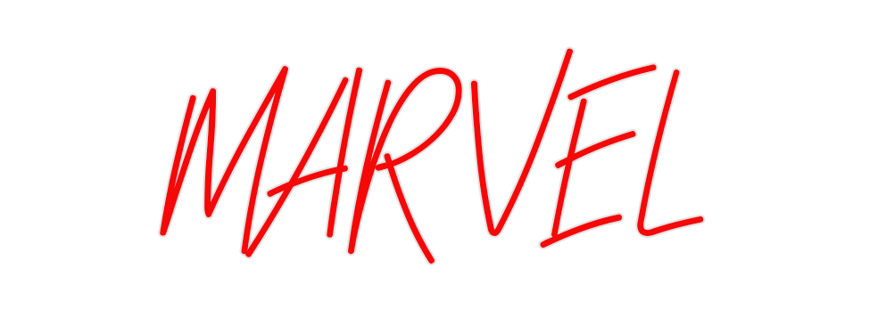 Custom Neon: MARVEL