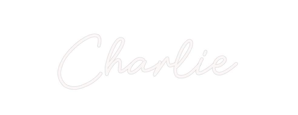 Custom Neon: Charlie