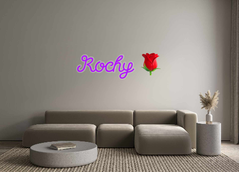 Custom Neon: Rochy 🌹