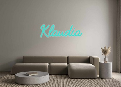 Custom Neon: Klaudia