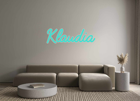 Custom Neon: Klaudia