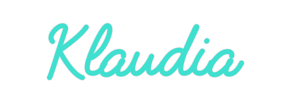 Custom Neon: Klaudia