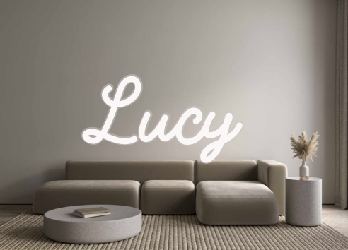 Custom Neon: Lucy