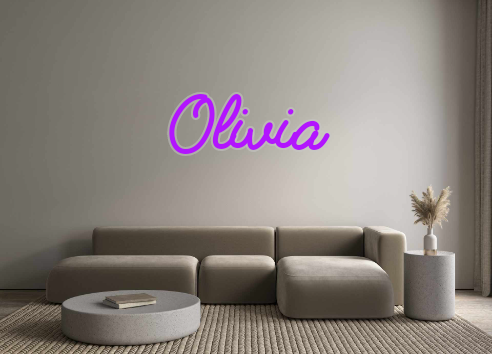 Custom Neon: Olivia