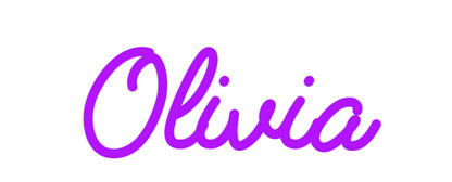 Custom Neon: Olivia