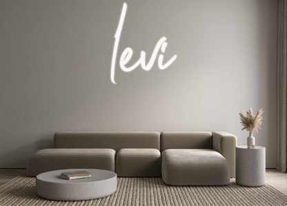 Custom Neon: levi