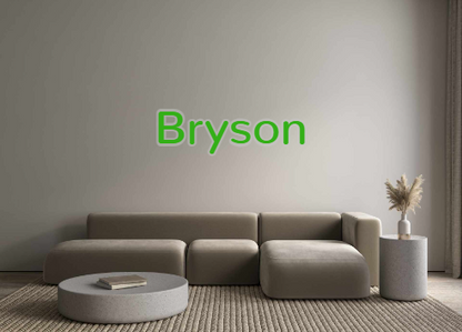 Custom Neon: Bryson