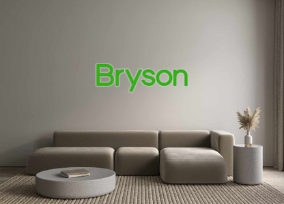 Custom Neon: Bryson