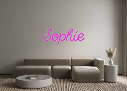 Custom Neon: Sophie