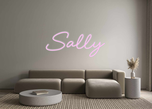 Custom Neon: Sally