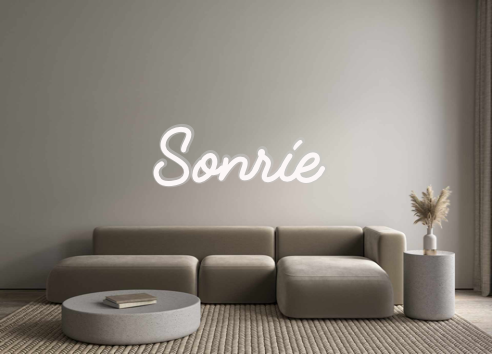 Custom Neon: Sonríe