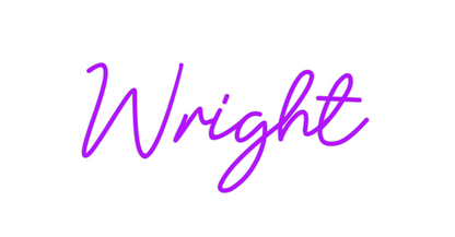 Custom Neon: Wright