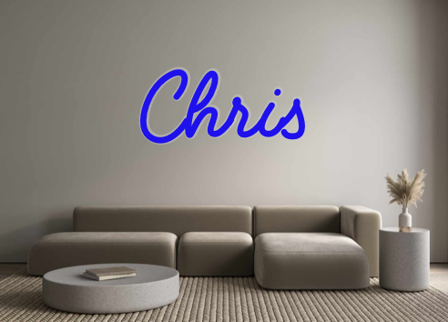 Custom Neon: Chris