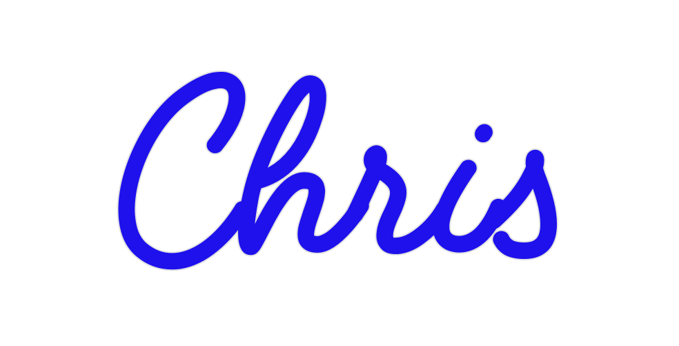 Custom Neon: Chris