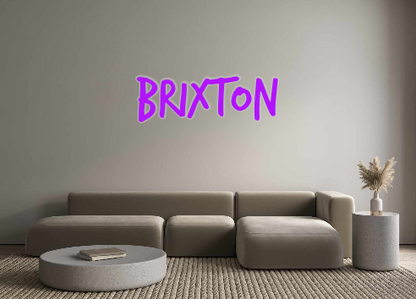 Custom Neon: Brixton