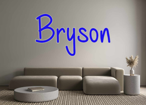 Custom Neon: Bryson