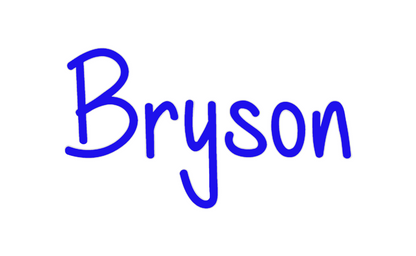 Custom Neon: Bryson