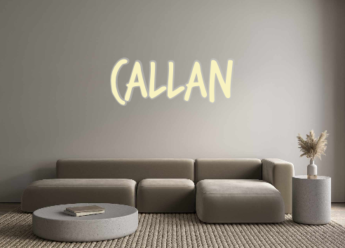 Custom Neon: Callan