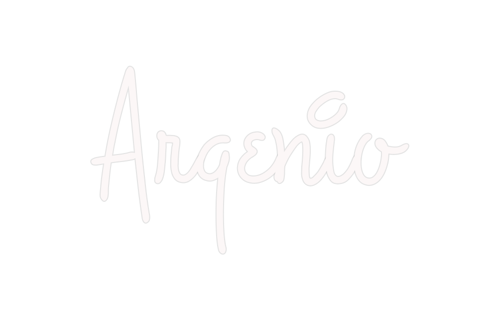 Custom Neon: Argenio