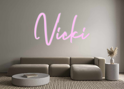 Custom Neon: Vicki