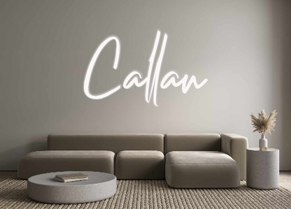 Custom Neon: Callan