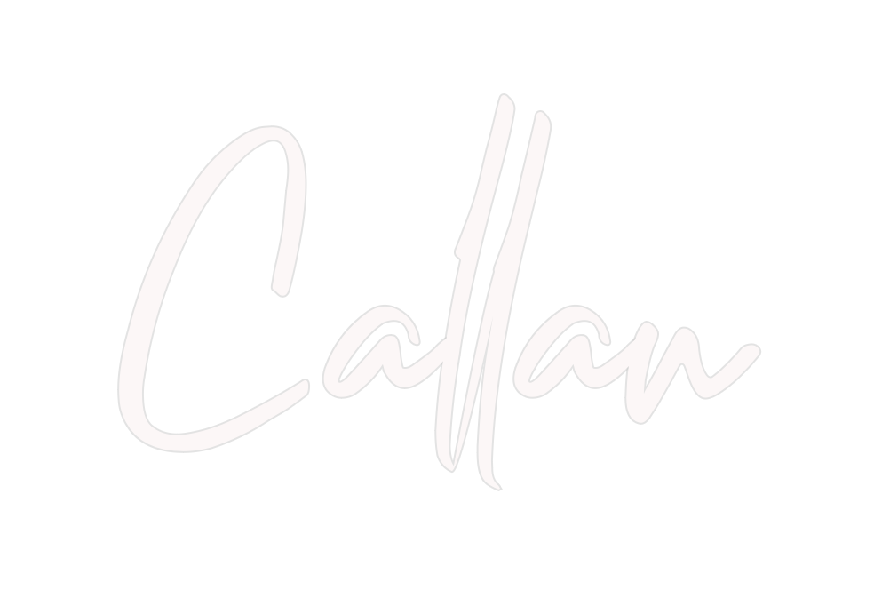 Custom Neon: Callan